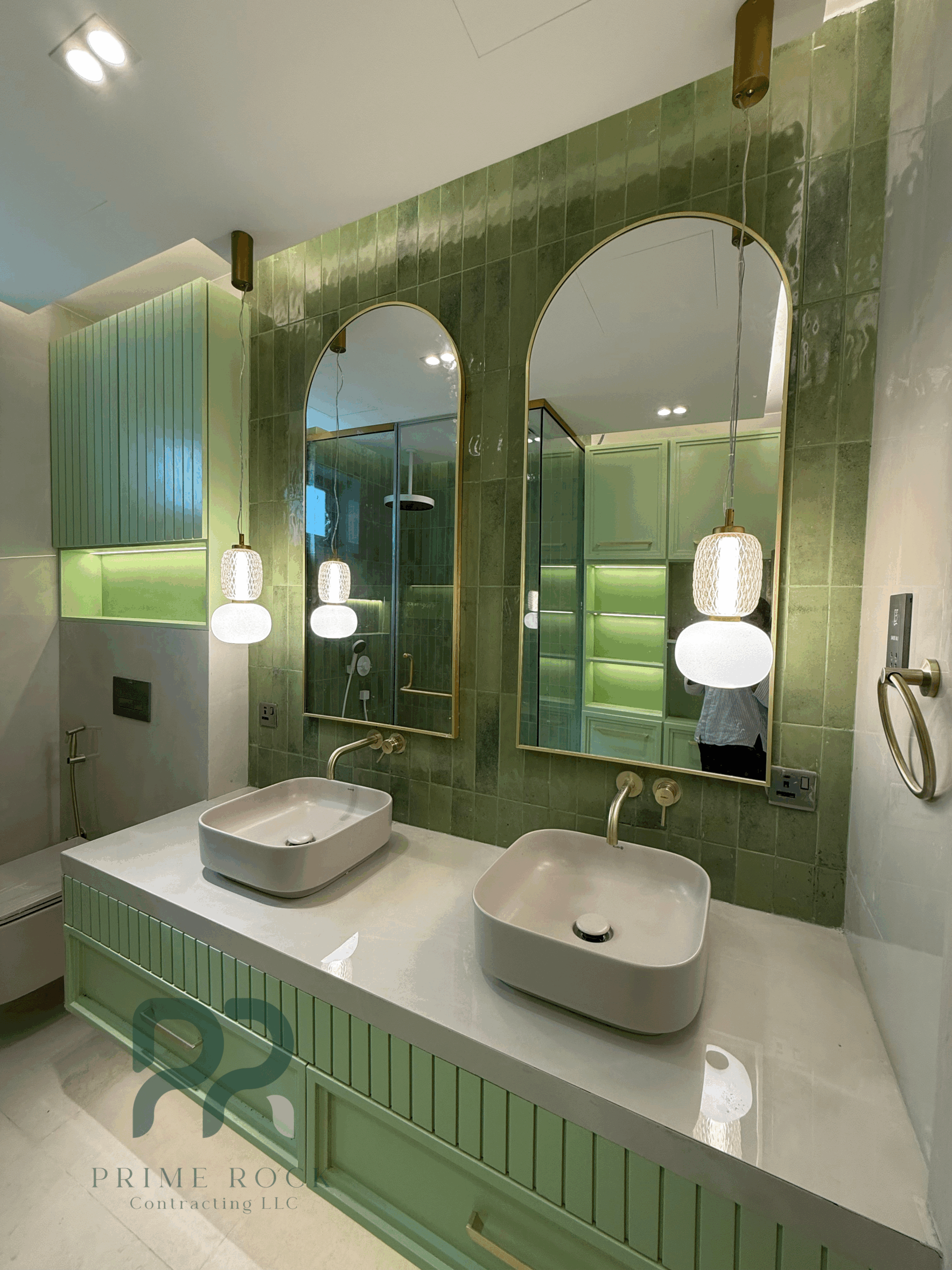 Washroom renovation at Nad Al Sheba 1