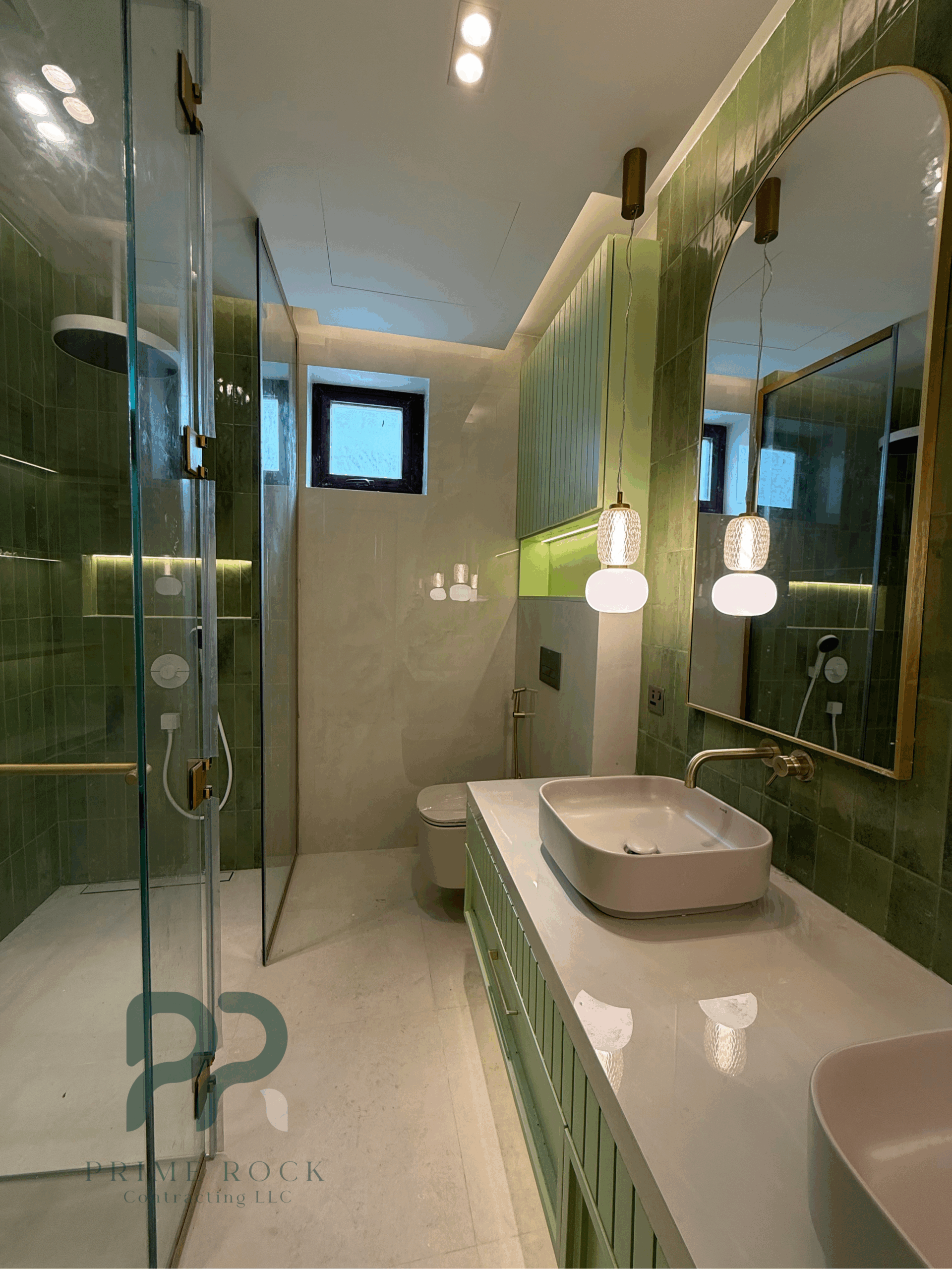 Washroom renovation at Nad Al Sheba 1