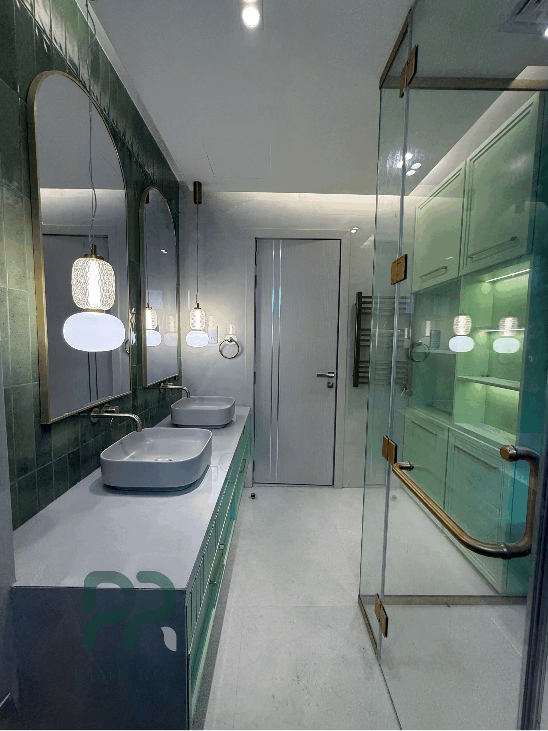 Washroom renovation at Nad Al Sheba 1