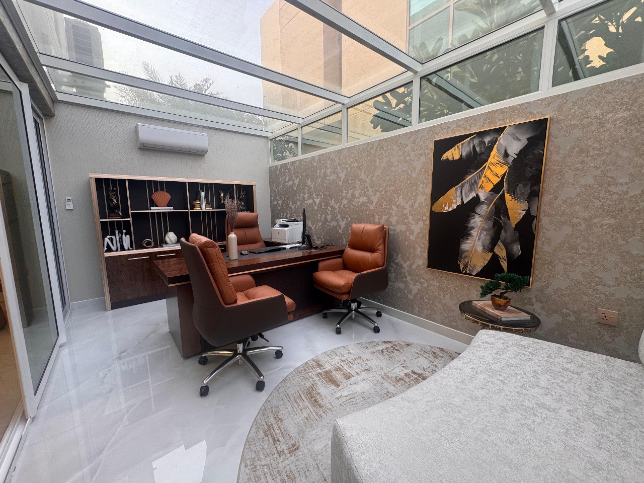 Home office renovation