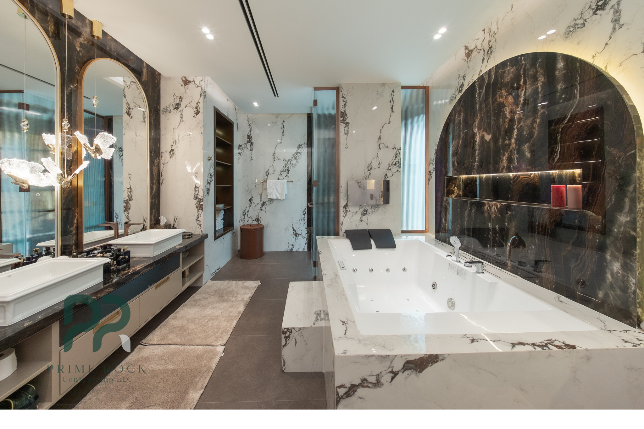 Master washroom renovation