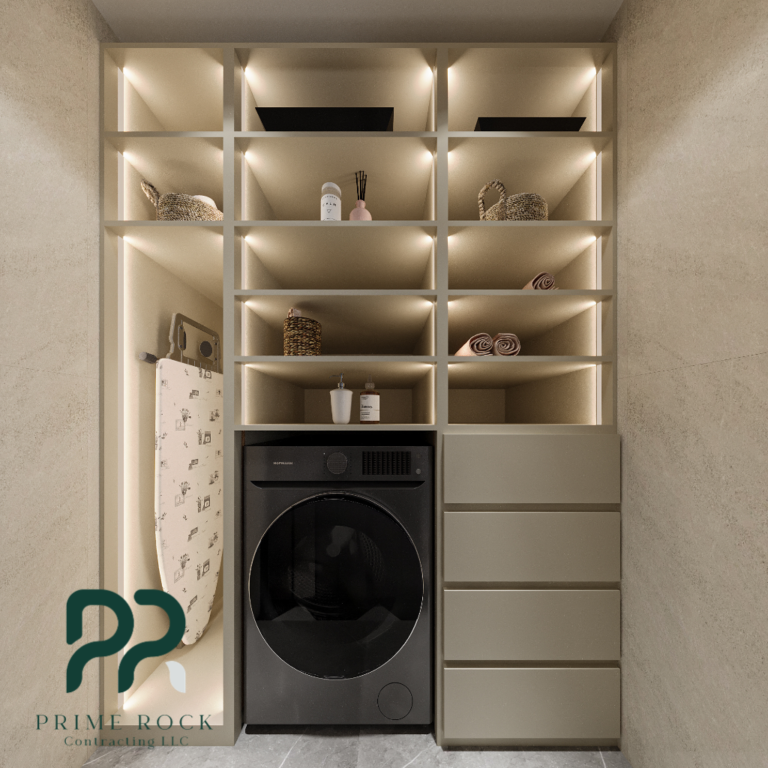 laundry area interior design dubai